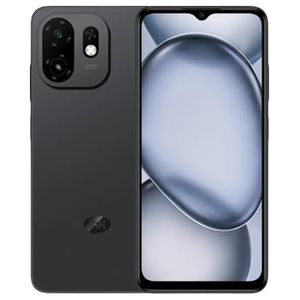 Itel A100C 4G, 6.6", 6GB (2+4GB*) RAM + 64 GB (Dual SIM), 5000mAh, Black (1YR WRTY)
