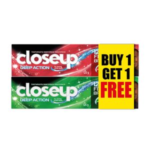 Close Up Close Up Menthol Red H Band (1+1)125g â€“ BOGOF