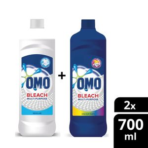 Omo Omo Bleach Regular 700ml  +Colors 700ml