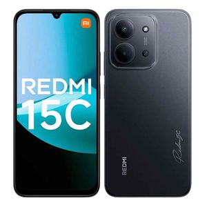 Redmi 15C By Xiaomi, 6.9", 4GB RAM + 128GB (Dual SIM), 6000mAh, Black (25 Months Warranty)