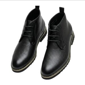 Sky Rover Men’s Textured Leather Chukka Boots SR18-3 – Premium Urban Ankle Boots for Men