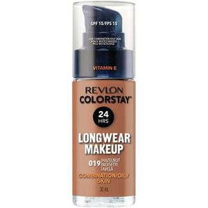 Revlon ColorStay™ Longwear Makeup for Combination/Oily Skin, SPF 15, Hazelnut 019