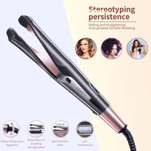 KnMn Electric Hair Curler Automatic Spiral Curling Iron Professional Curling Iron