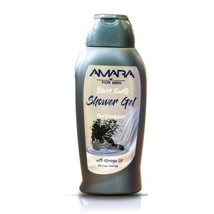 Amara Shower Gel Blk Earth Men - 400ml