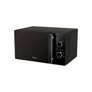 Haier HMW20M-B, 20 Litres, 700W Analog Microwave Oven - Black (1YR WRTY)