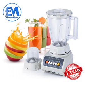 Em BD01 Blender 2 In 1 Grinding Machine With Durable Motor 1.5L, White (1YR WRTY)