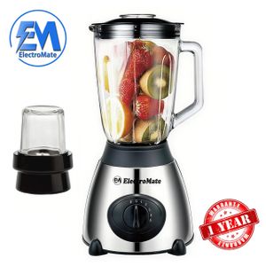 Em VB-Y66, 1.5L Multifunctional 2 In 1 Blender BD06 - Silver (1YR WRTY)