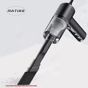 MATIHO 3-in-1 High Power Car Vacuum Cleaner, 120W Strong Suction for Dry & Wet Use, Portable Handheld Vacuum for Car/Home/Pet Hair