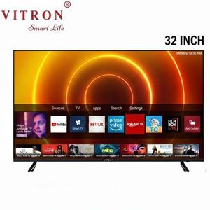 Vitron HTC3288QS, 32 inch QLED Smart Android TV, QLED Smart TV, Android TV, Q LED - Black (1YR WRTY)