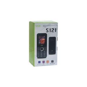 SIMI S121 1.77inch Feature Phone Dual SIM Card 1050mAh 32 + 32Mbit -- Black