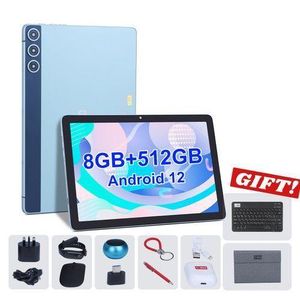 C Idea 10.1 Inch Android Tablet PC 12 Dual Camera Sim 8GB RAM 512GB Bluetooth Fntastic Green