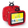 C Idea Kid Tablet 7 Inch For Kid 1024*600 Screen 3000mAh With 4-hour Battery Life Red