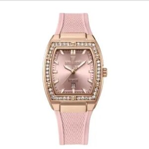 NAVIFORCE NF5071 Luxury Iced Out Ladies Silicone Sport Watch